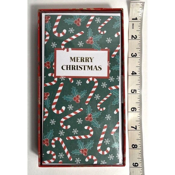 Graphique Merry Christmas Cards - 12 Holiday Cards with envelopes - Picture 4 of 5